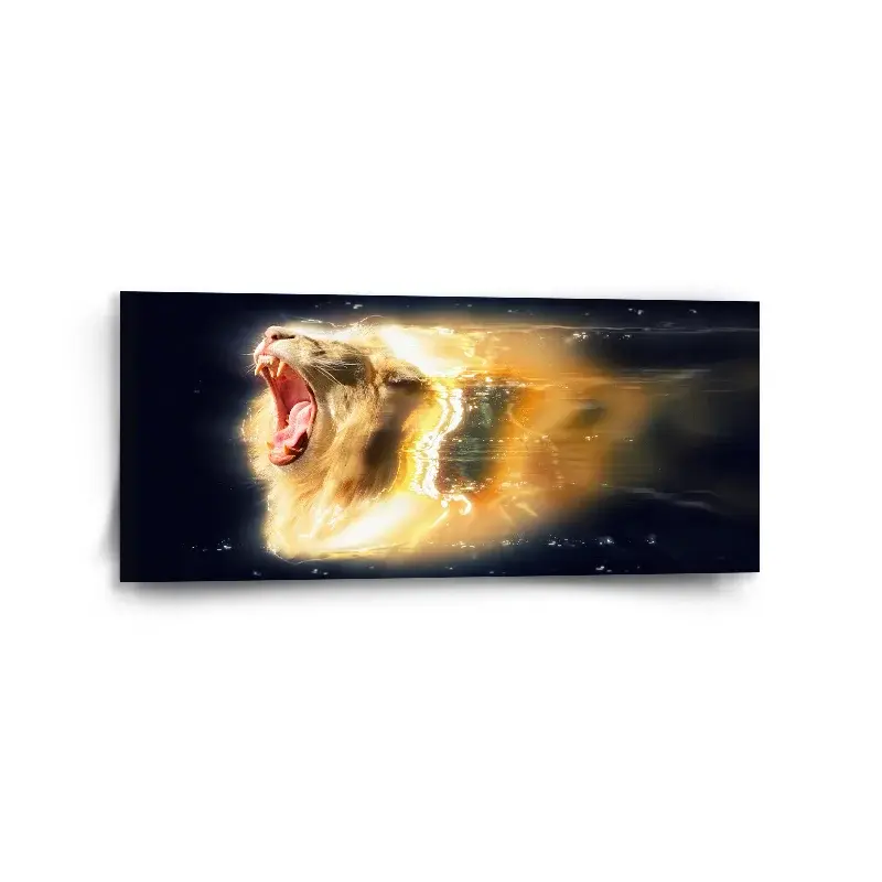 Obraz Lev art - 110x50 cm
