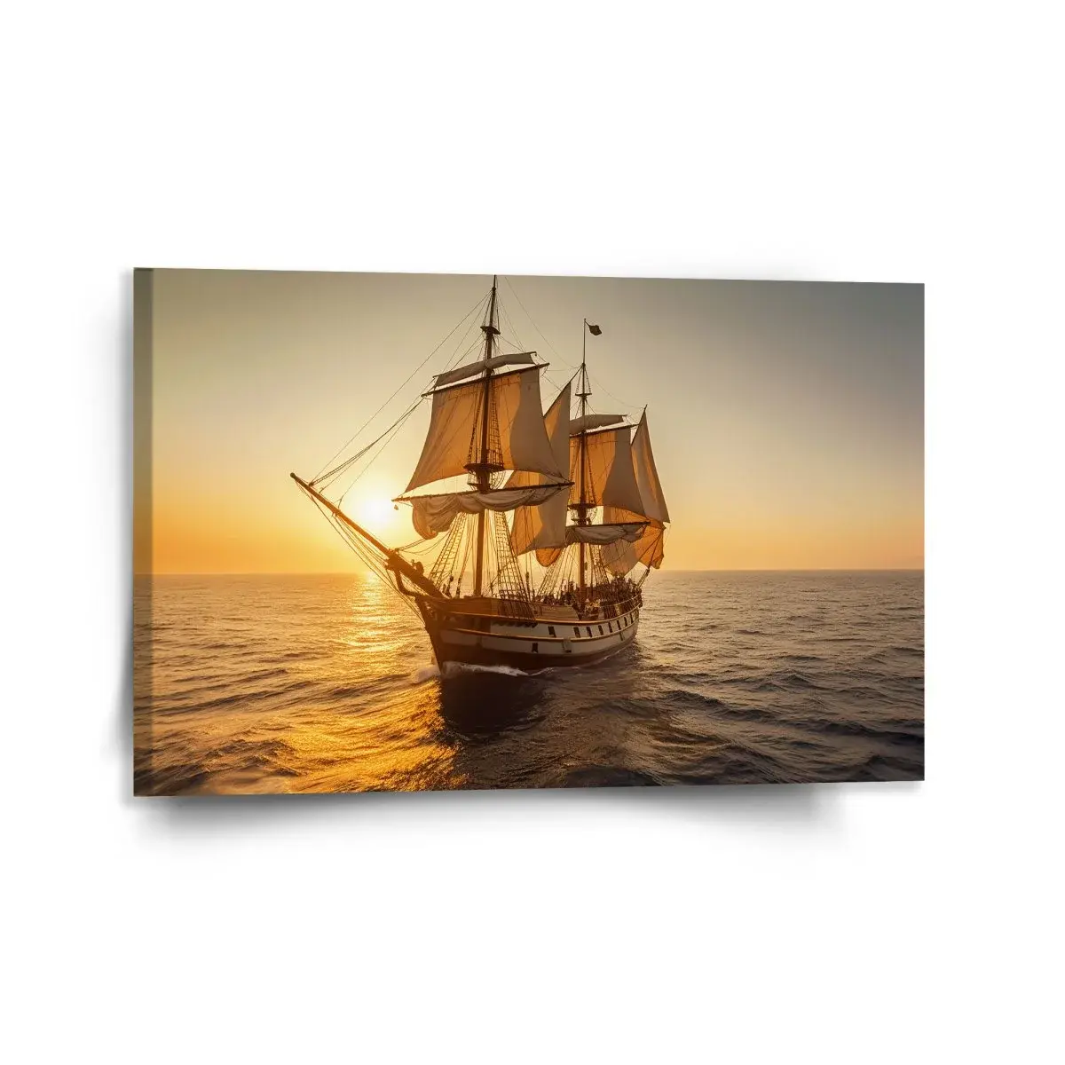 Obraz Plachetnice na klidném moři 2 - 120x80 cm