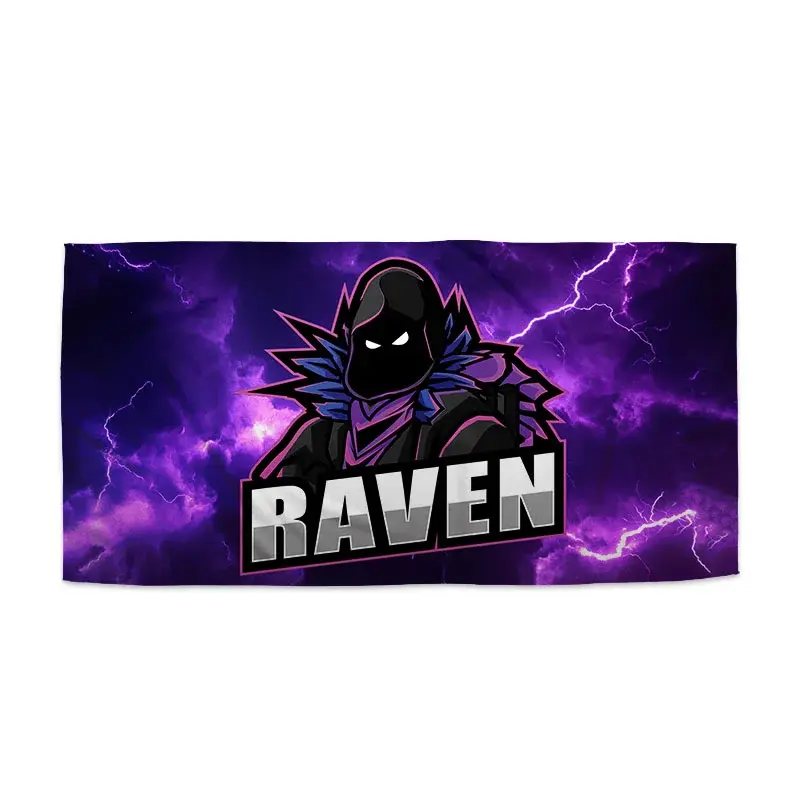 Ručník FORTNITE RAVEN Fialová bouře - 30x50 cm