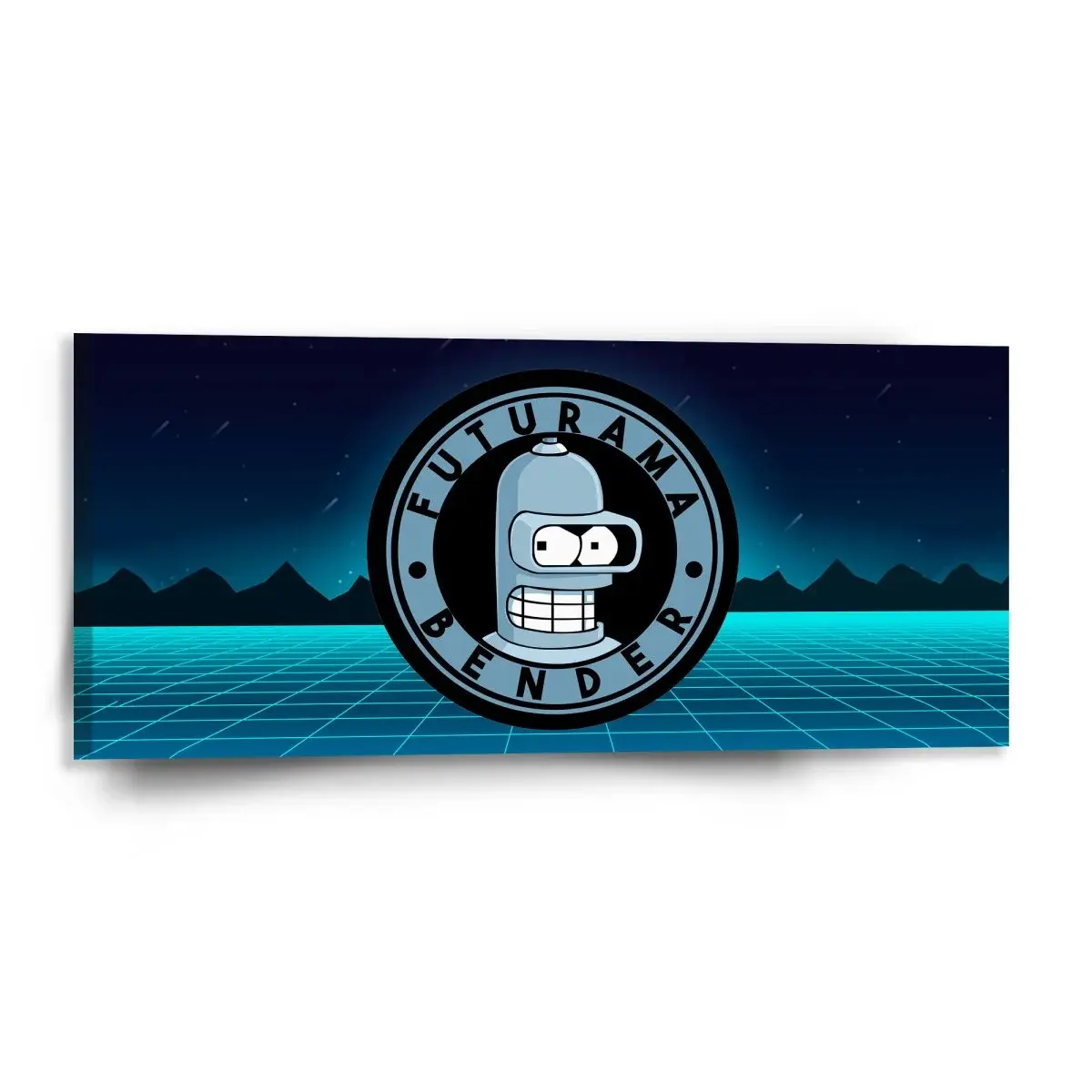 Obraz Futurama Bender Čtvrtá dimenze - 110x50 cm
