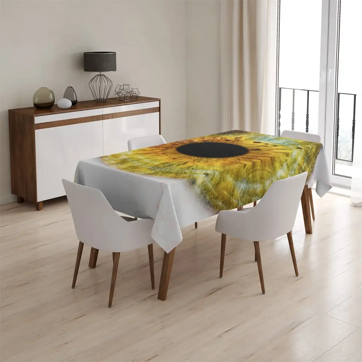 Ubrus Oko - 130x130 cm