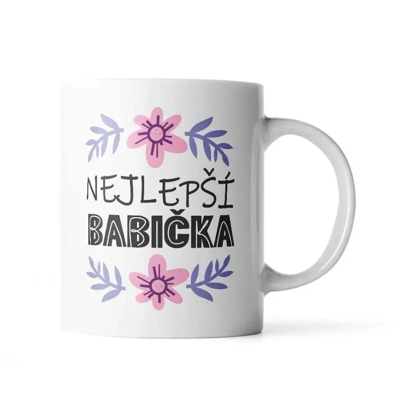 Hrnek Nejlepší babička - 330 ml - standard