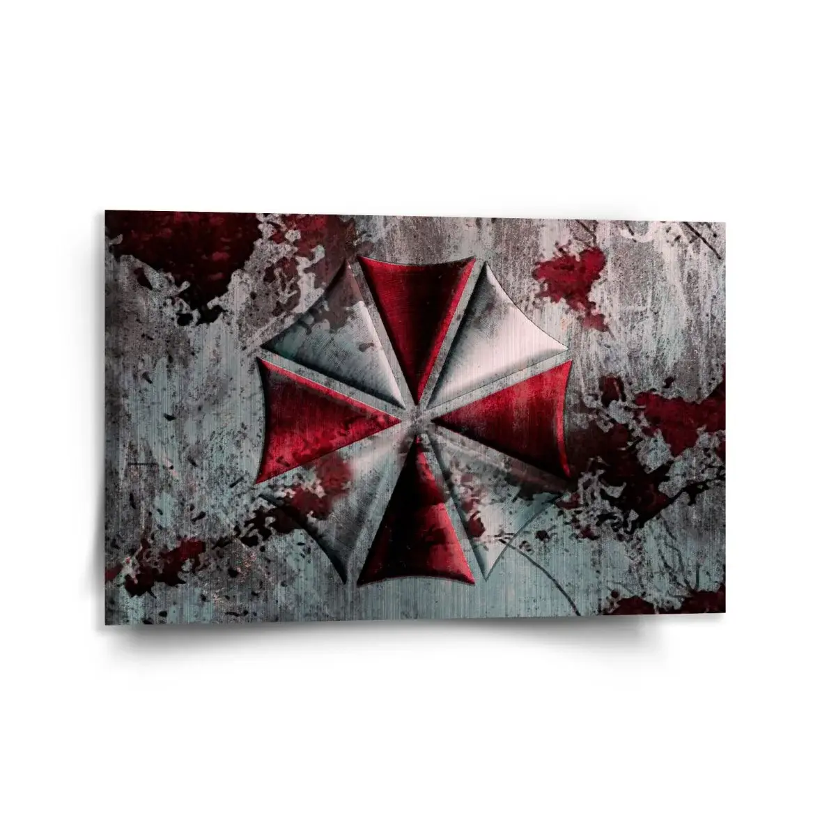 Obraz Resident Evil Umbrella Corporation Steel - 120x80 cm