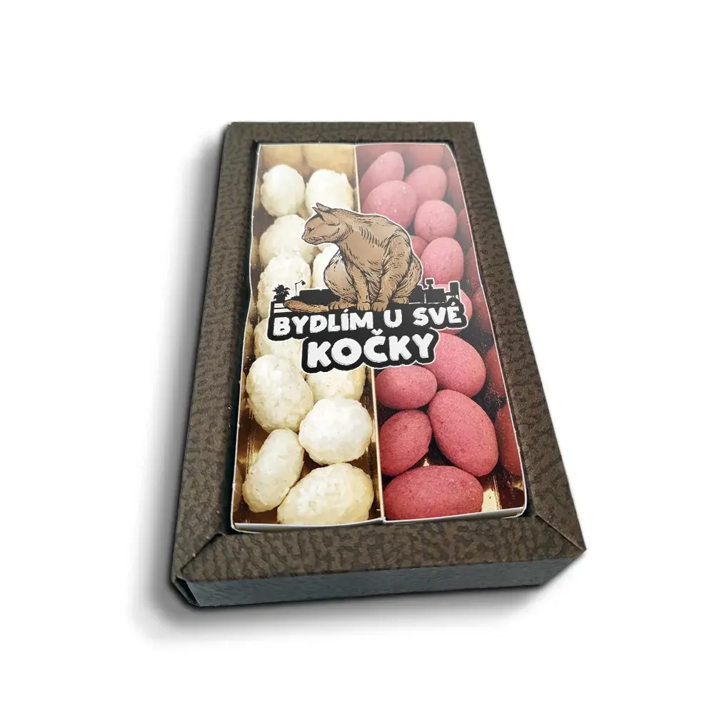 Mandle v čokoládě Bydlím u své kočky - 2x 80g