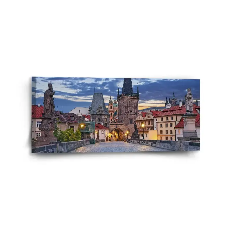 Obraz Karlův most - 110x50 cm