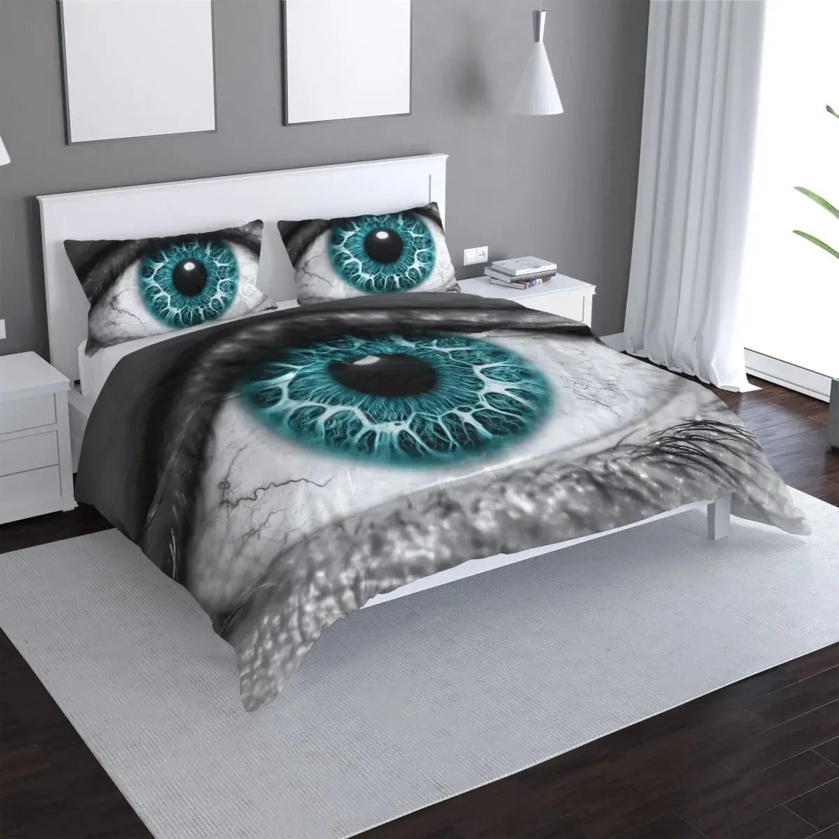 Povlečení Modré oko - 140x200 / 90x70
