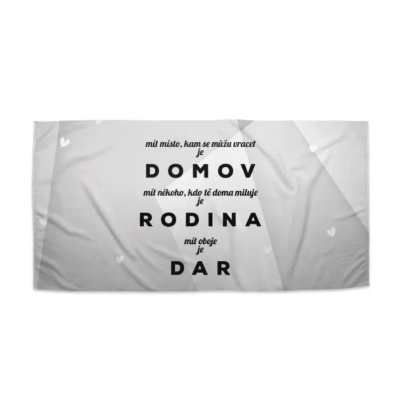 Ručník Domov 5 - 50x100 cm