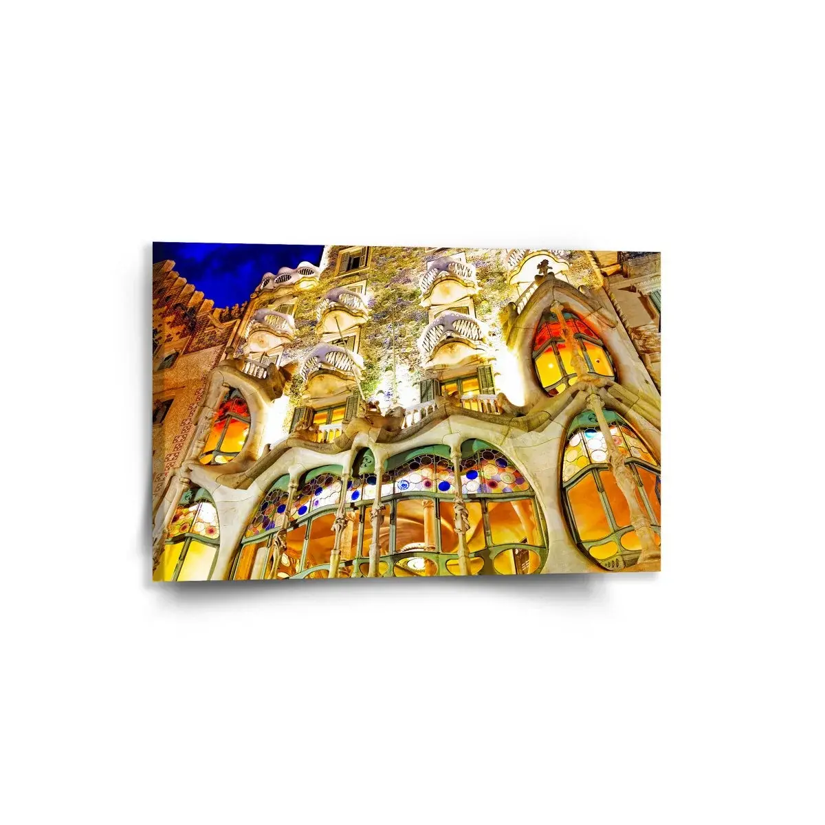 Obraz Barcelona Gaudi Casa Batllo 1 - 60x40 cm