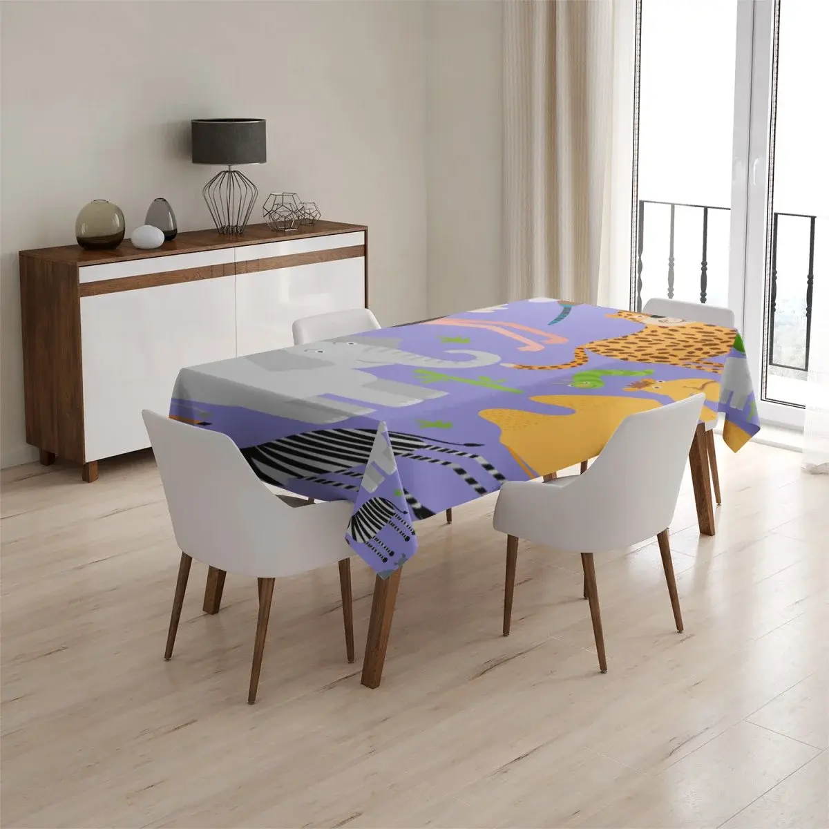 Ubrus Animované safari - 130x170 cm