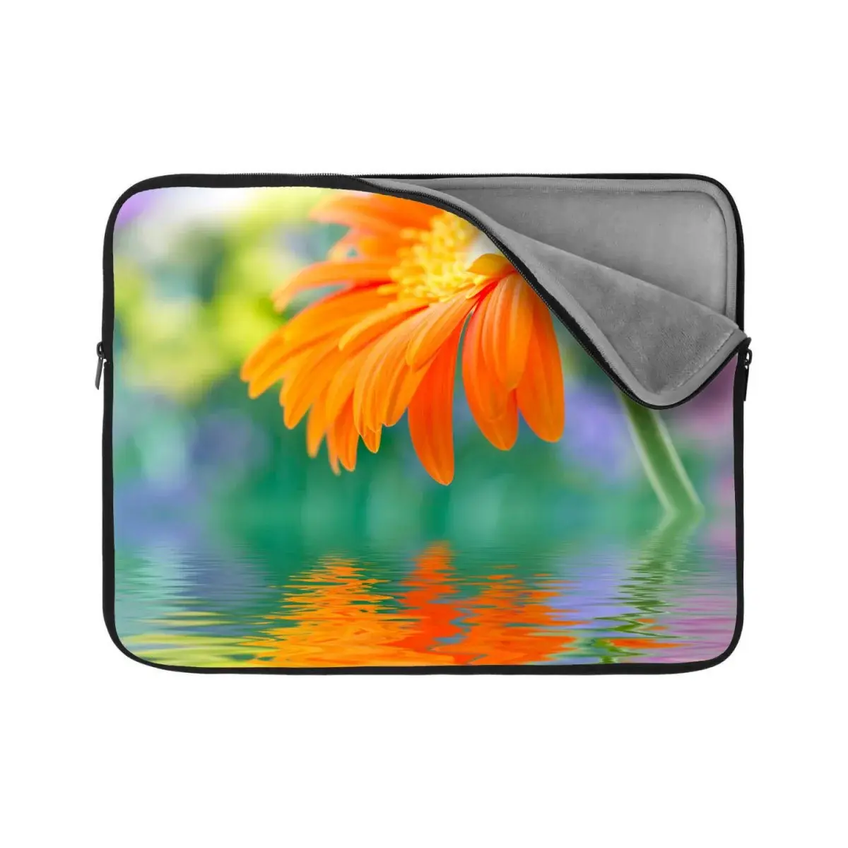 Obal na notebook Oranžová gerbera - 15,6"
