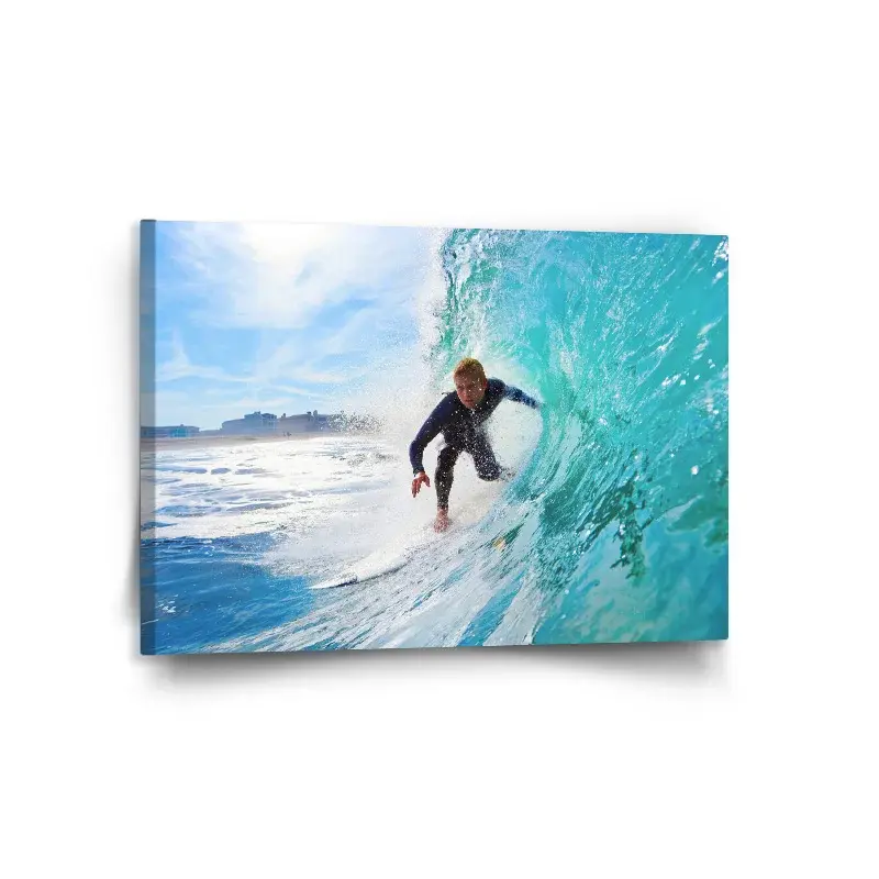 Obraz Surfař na vlně - 120x80 cm