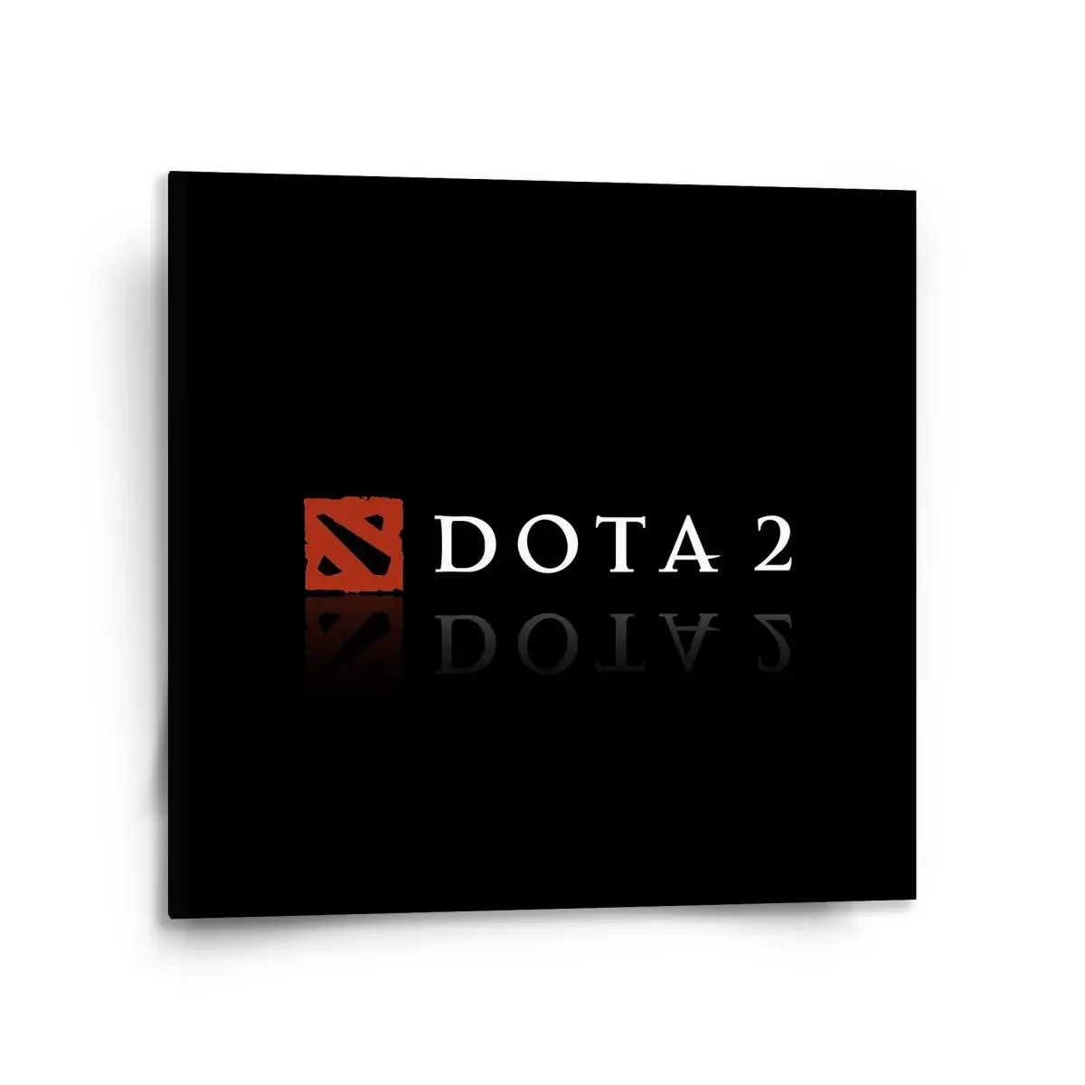 Obraz DOTA 2 Černá - 110x110 cm
