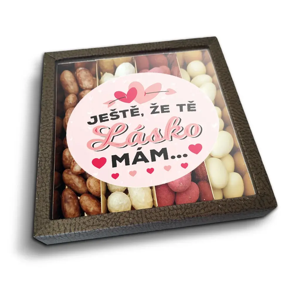 Mandle v čokoládě Ještě, že tě lásko mám - 4x 80g