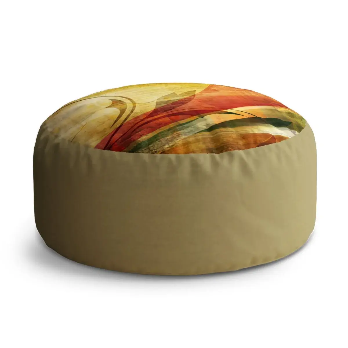 Taburet Circle Retro motiv: 38x48 cm