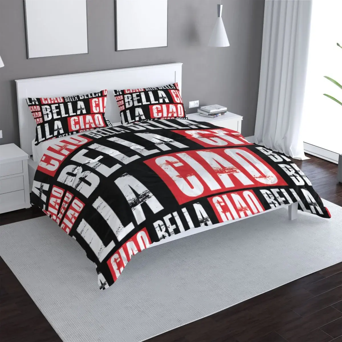 Povlečení La Casa de Papel Professor or Bella Ciao motiv 2