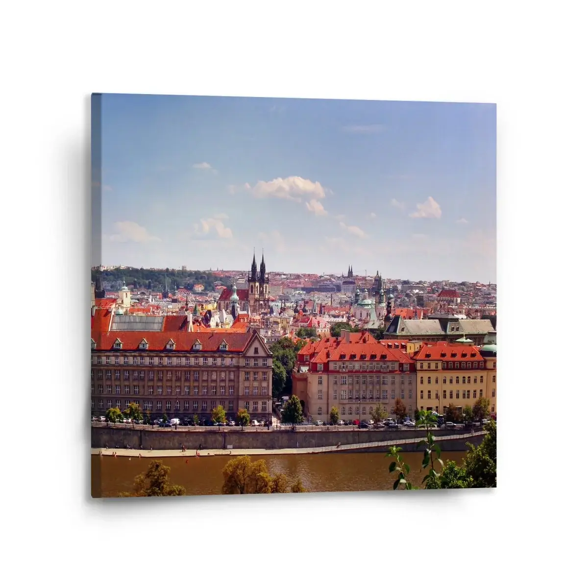 Obraz Praha - 110x110 cm