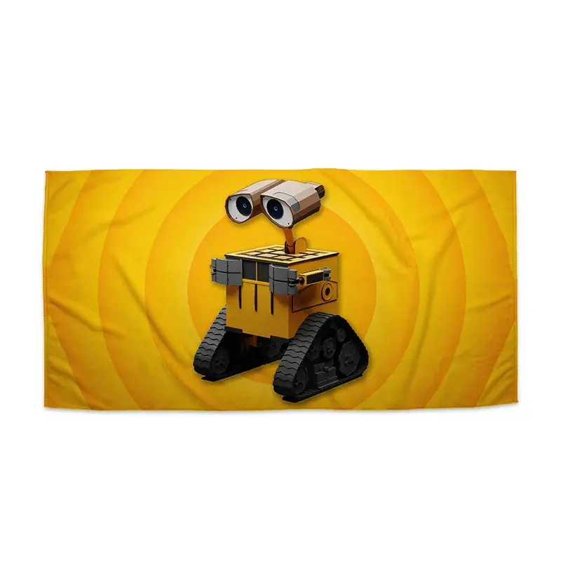 Ručník Wall-E robot Žlutý - 30x50 cm