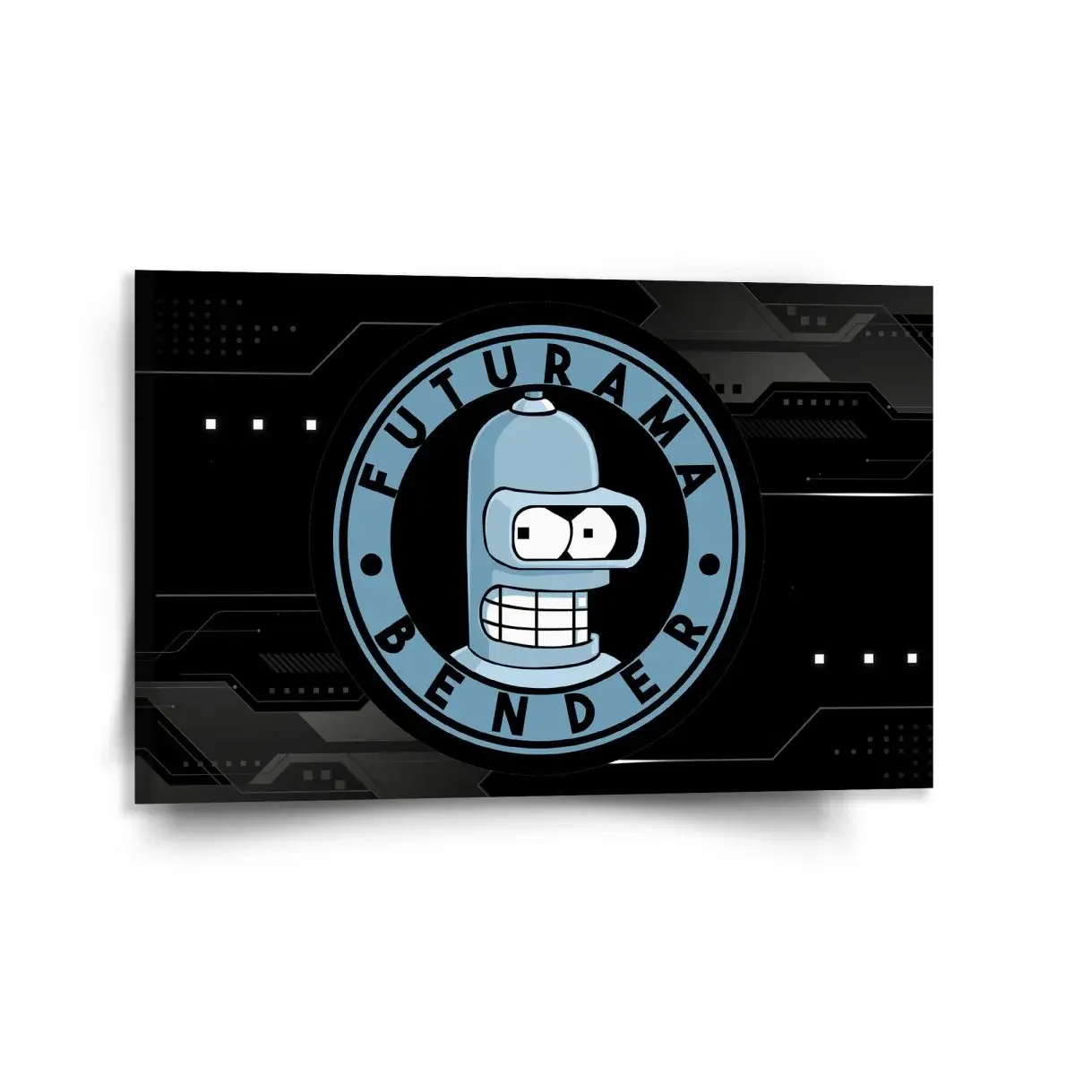 Obraz Futurama Bender Technology - 120x80 cm