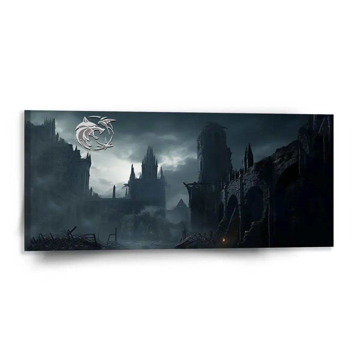 Obraz Zaklínač Hrad - 110x50 cm
