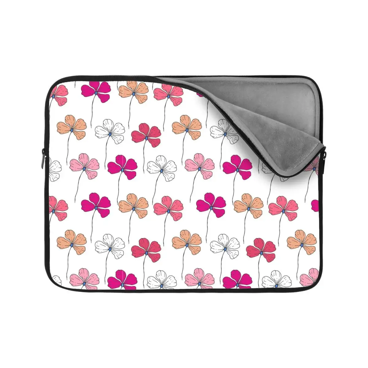 Obal na notebook Růžové kvítí - 13"