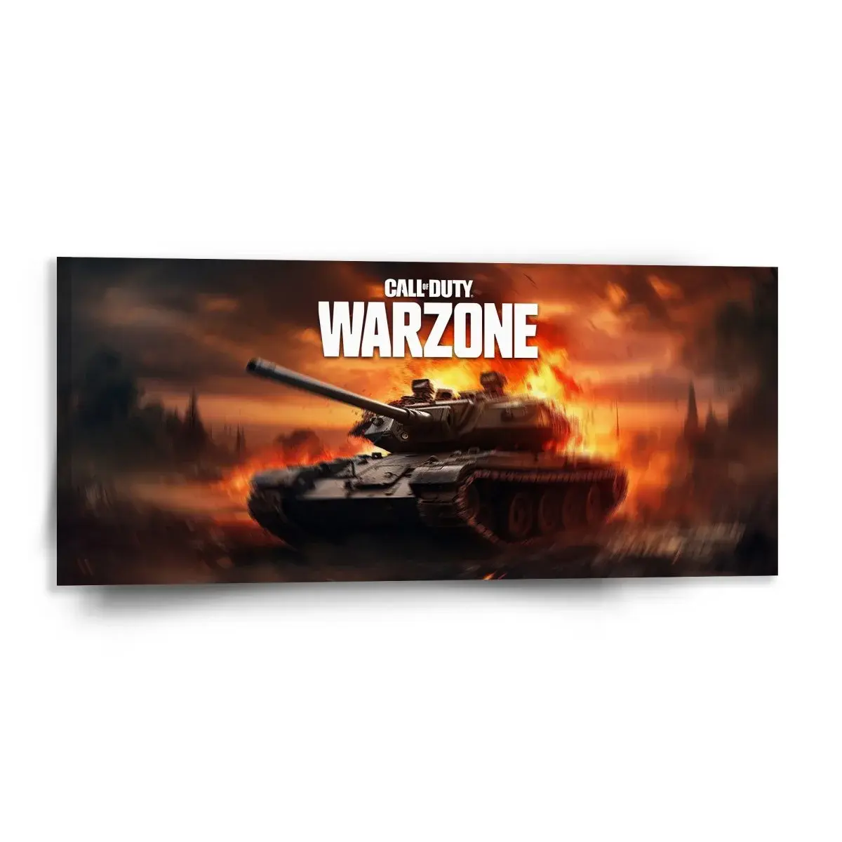 Obraz Call of Duty Warzone - tank - 110x50 cm