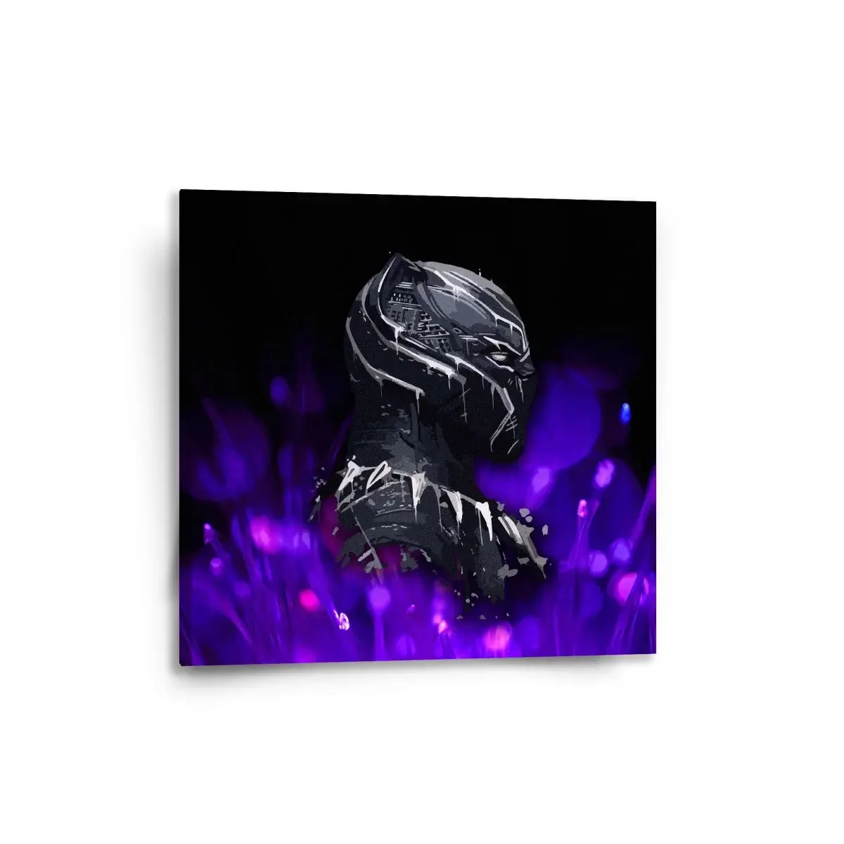 Obraz BLACK PANTHER Fialová luminescence - 50x50 cm