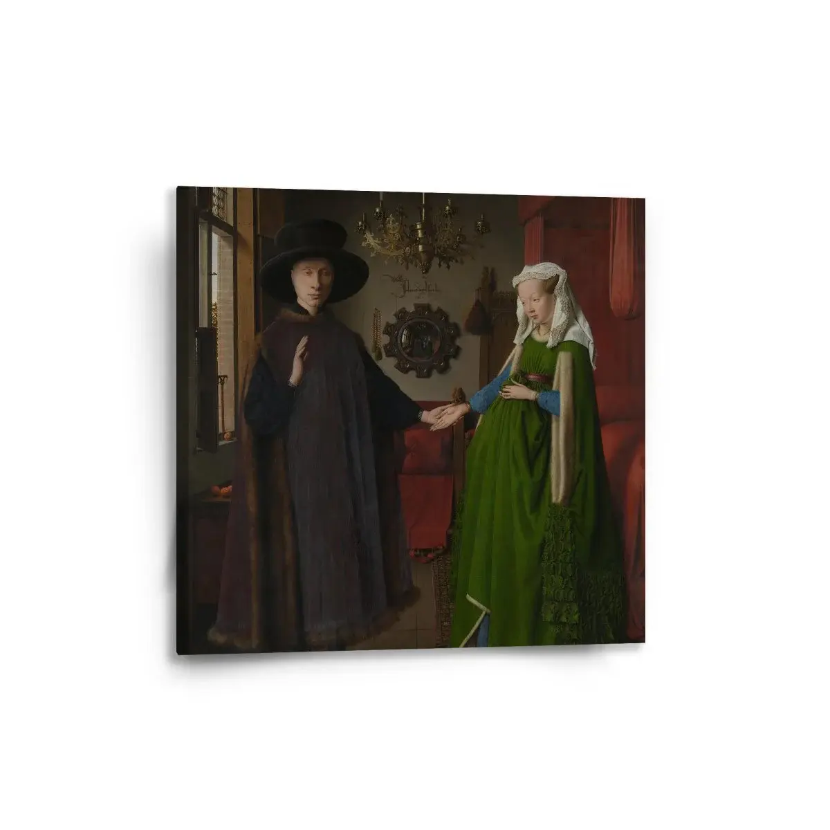 Obraz Svatba manželů - Jan van Eyck - 50x50 cm