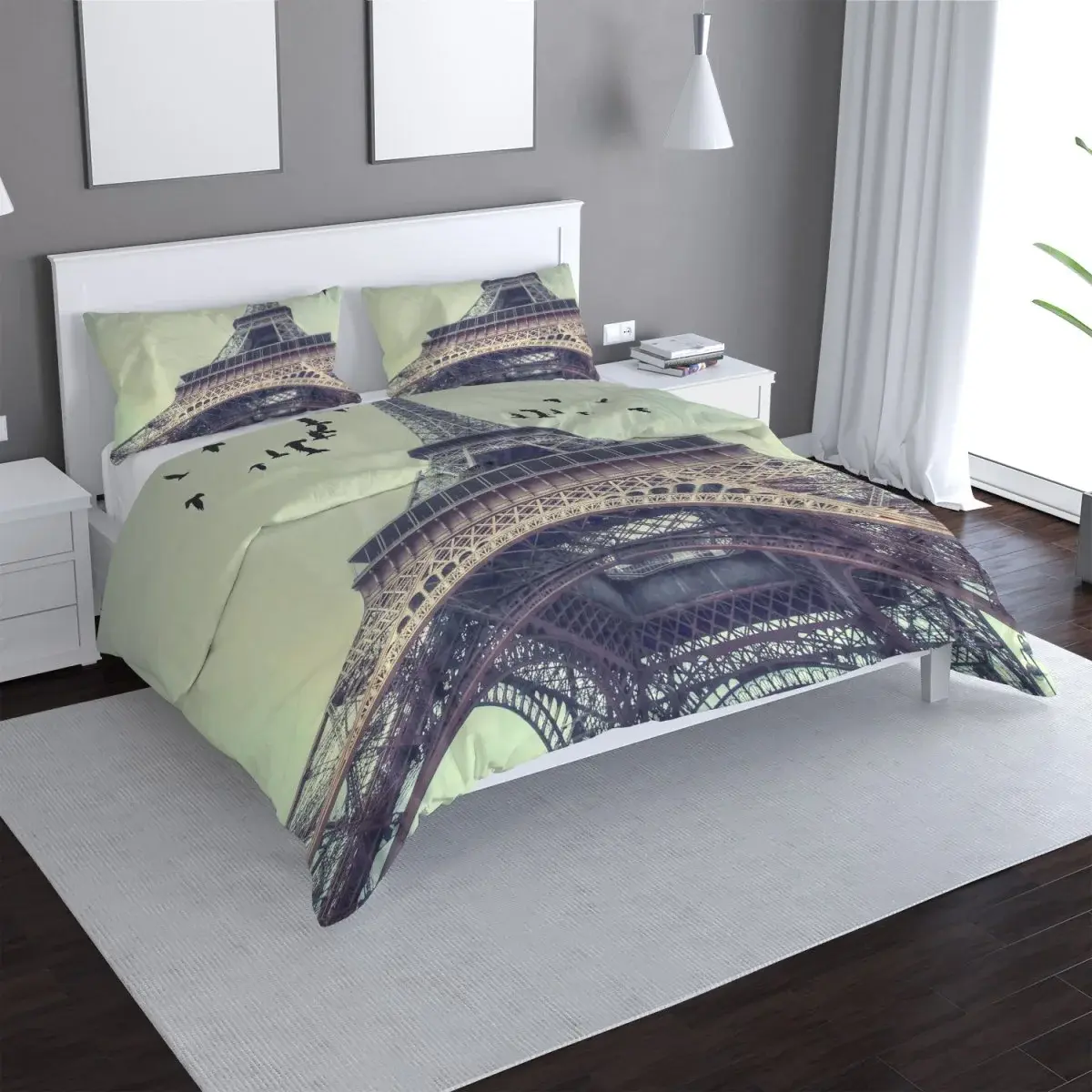 Povlečení Eiffelova věž 3 - 140x200 / 90x70