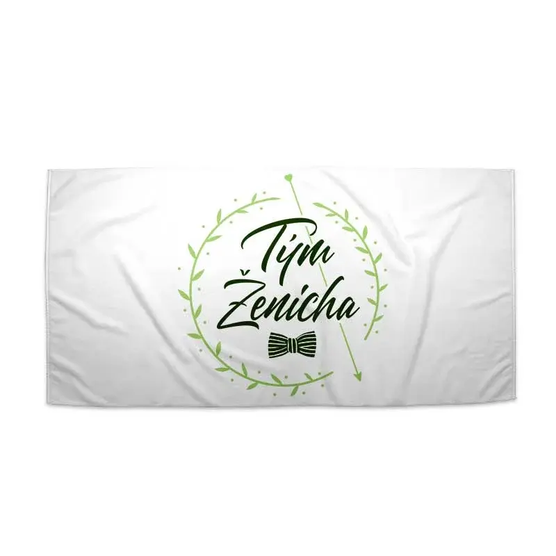 Ručník Tým ženicha motýlek - 50x100 cm
