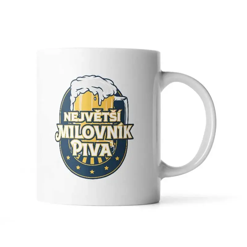 Hrnek Největší milovník piva - 200 ml - espresso