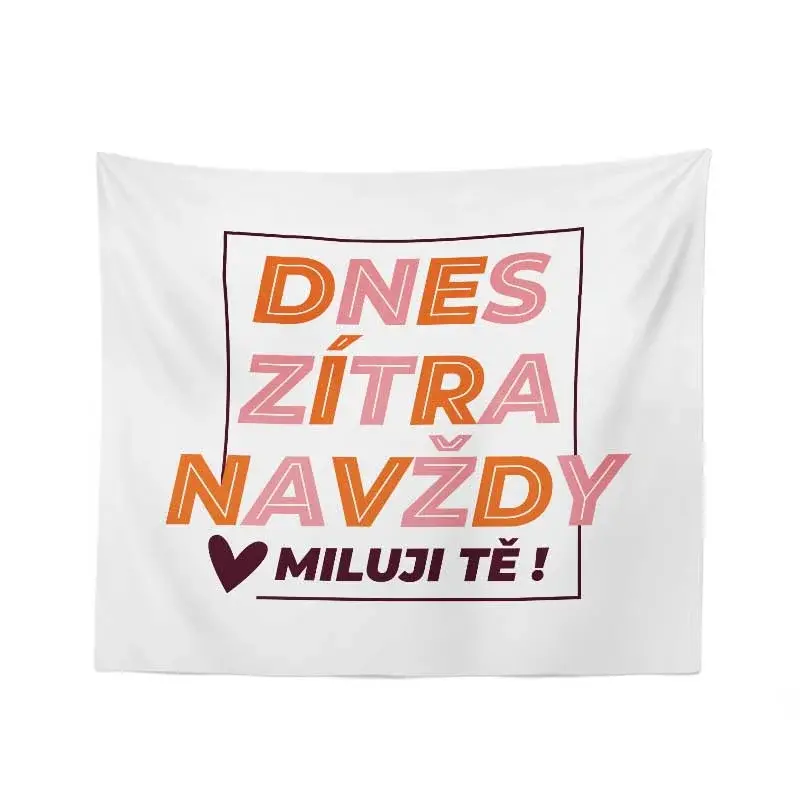 Deka Dnes, zítra, navždy: 150x120 cm