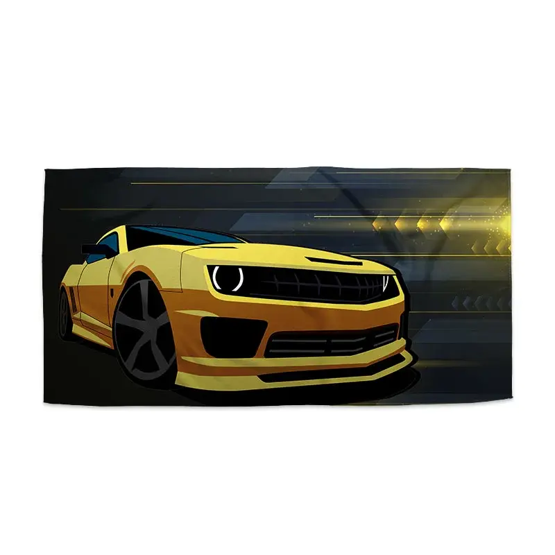 Ručník Chevrolet Camaro Pruhy - 70x140 cm