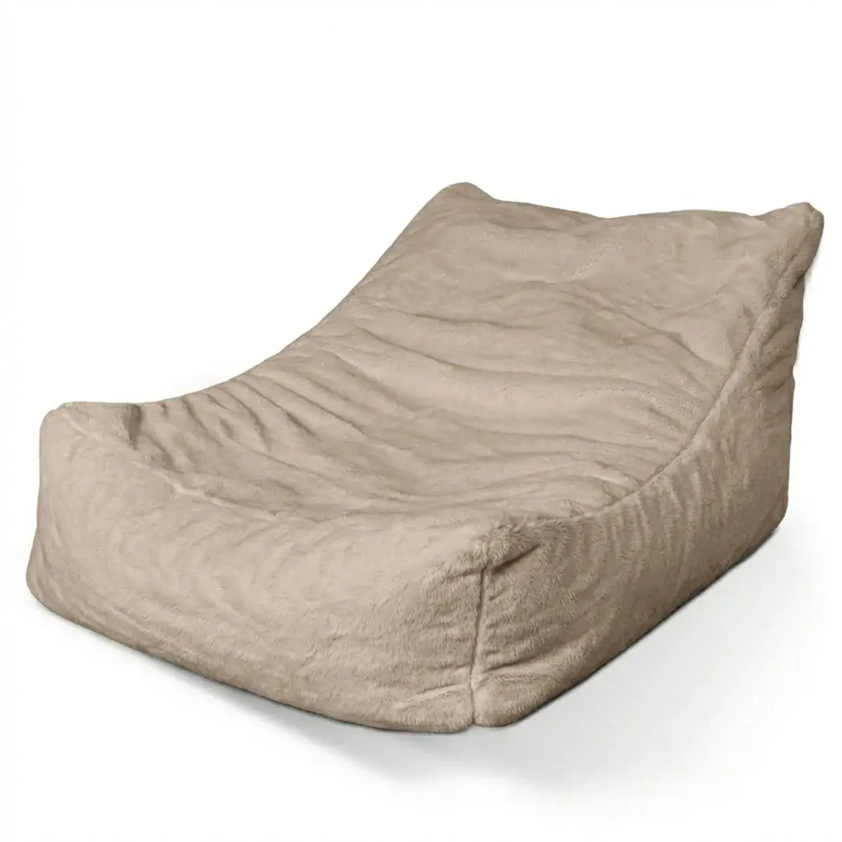 Sedací vak Lounge SOFTY - Sand  - 80 x 95 x 50 cm