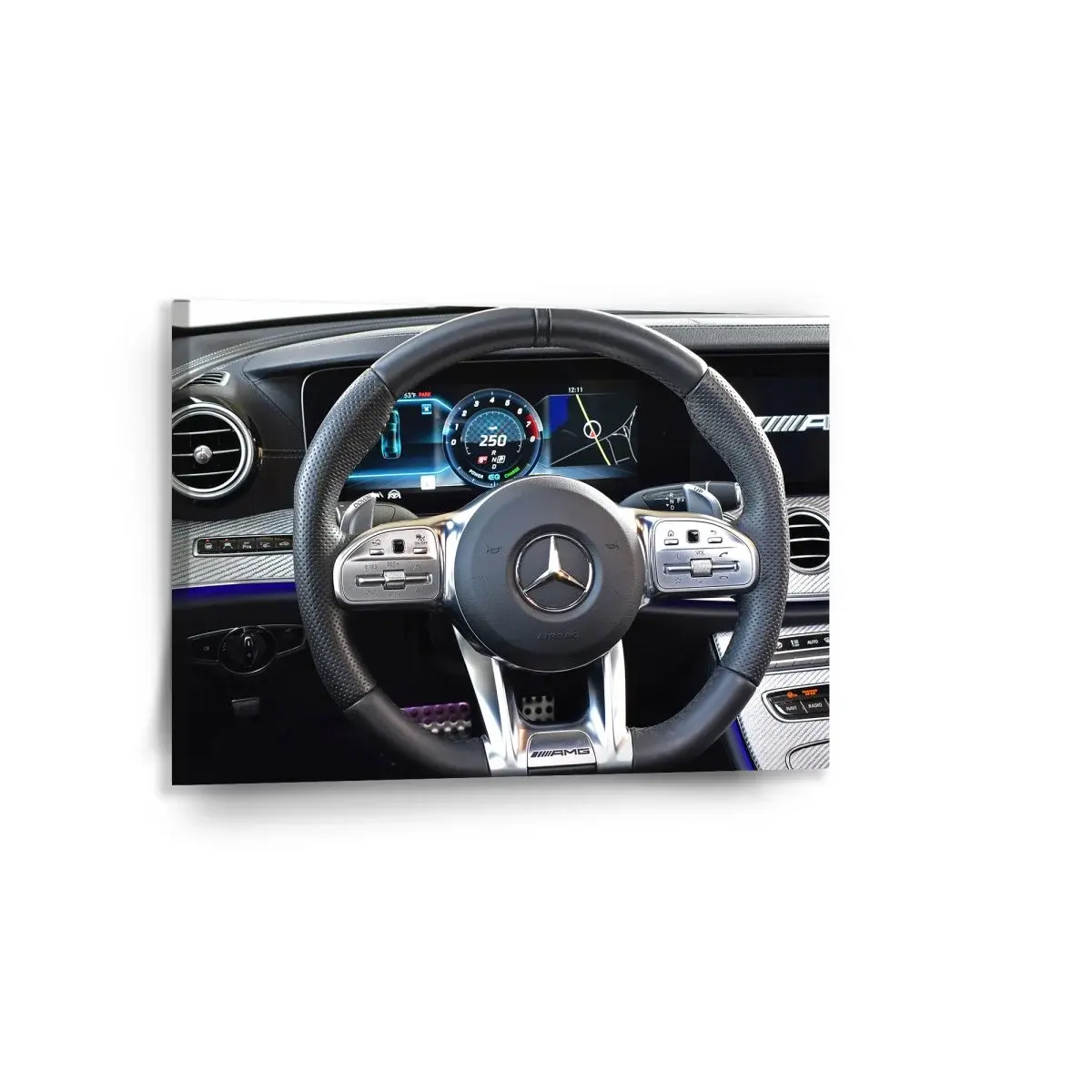 Obraz AMG interiér - 90x60 cm