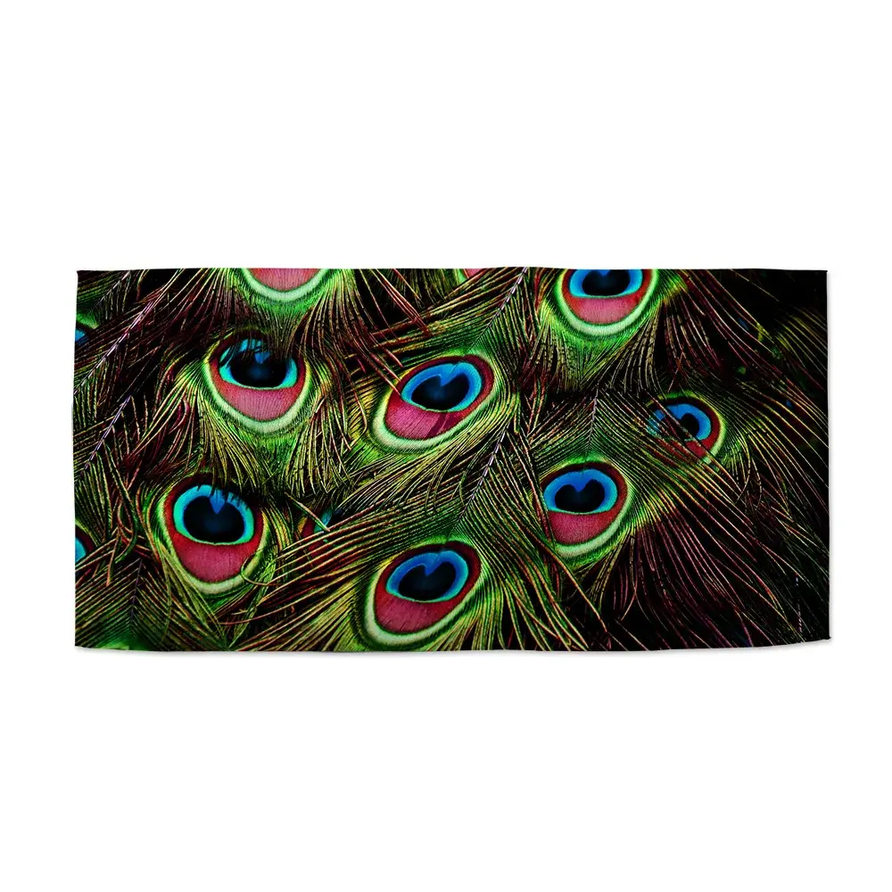 Ručník Paví peří - 50x100 cm