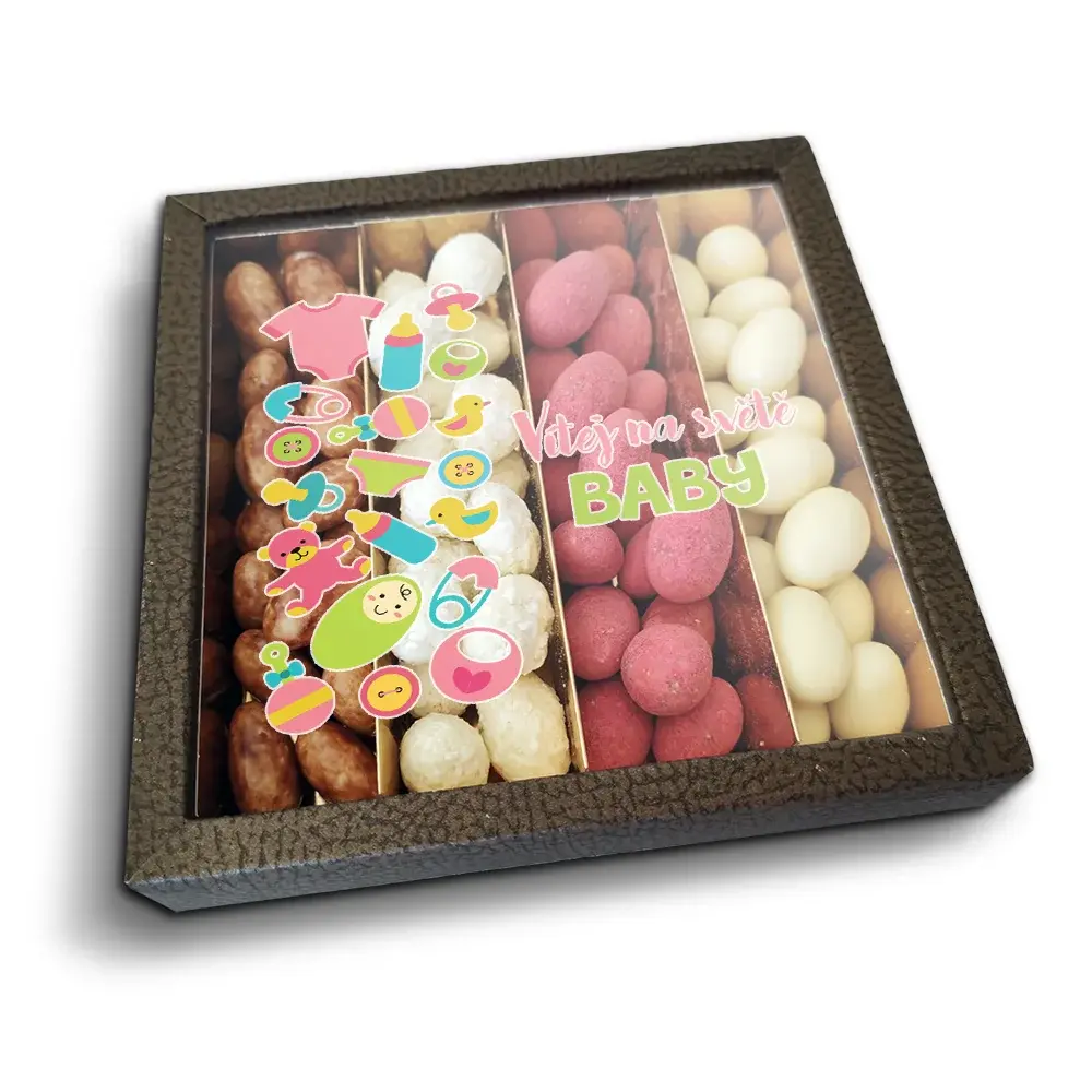 Mandle v čokoládě Vítej na světě, baby - 4x 80g