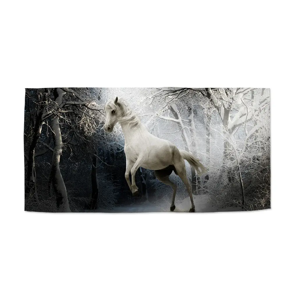 Ručník Bílý kůň - 50x100 cm