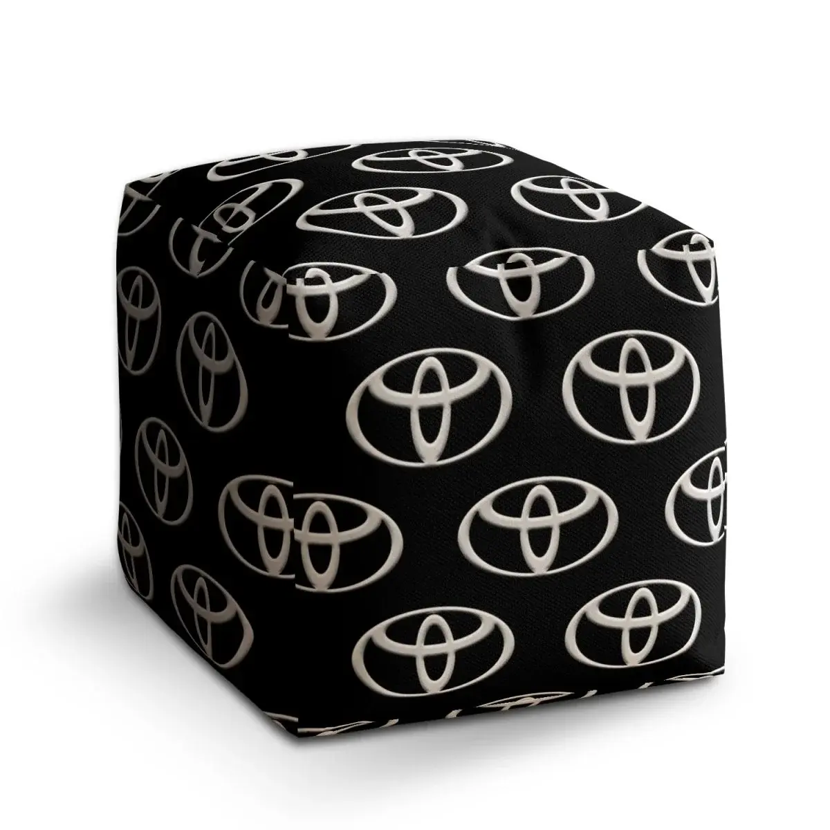 Taburet Cube Toyota Pattern - 50x50x50 cm