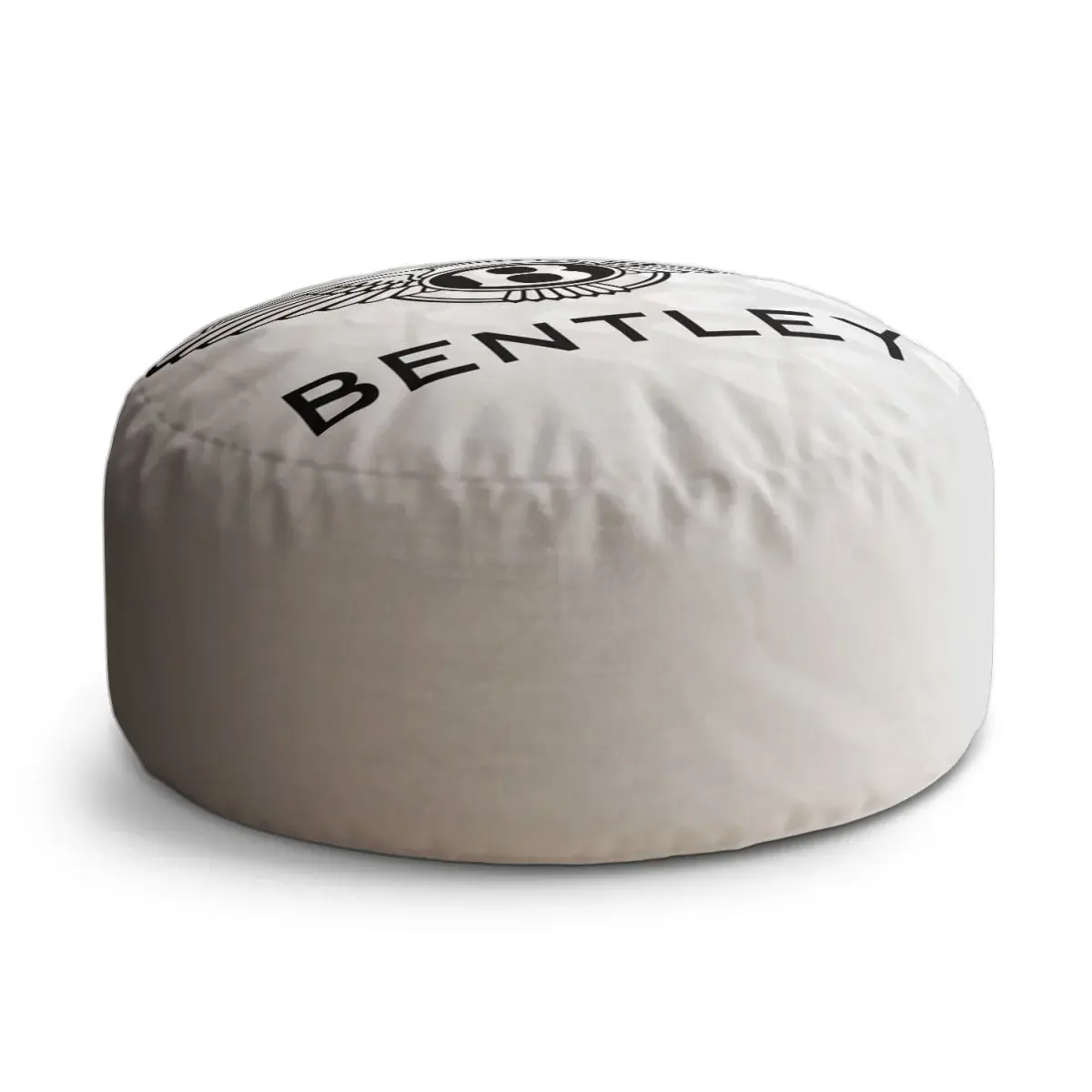 Taburet Circle Bentley na bílé: 38x48 cm