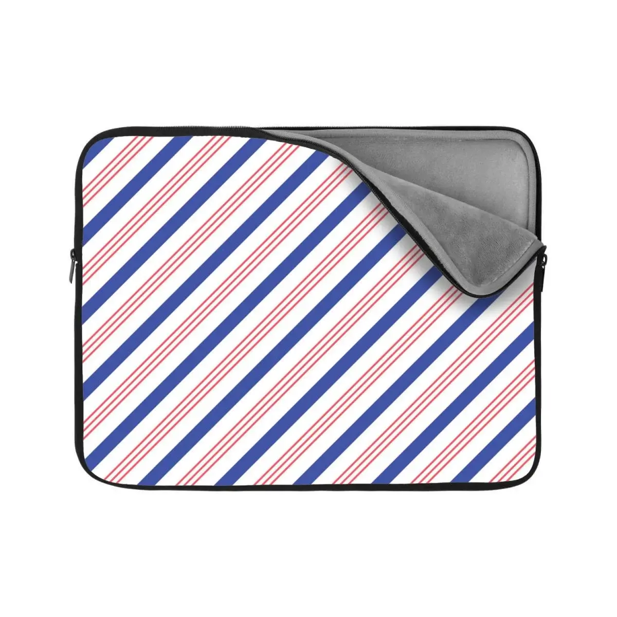 Obal na notebook Modročervené pruhy - 15,6"