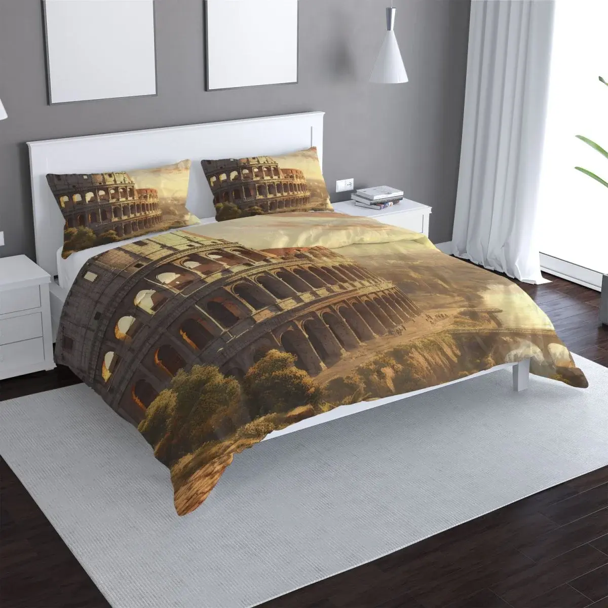 Povlečení Řím Koloseum Historic - 140x200 / 90x70