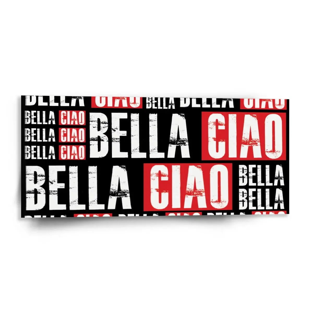 Obraz La Casa de Papel Professor or Bella Ciao motiv 2 - 110x50 cm