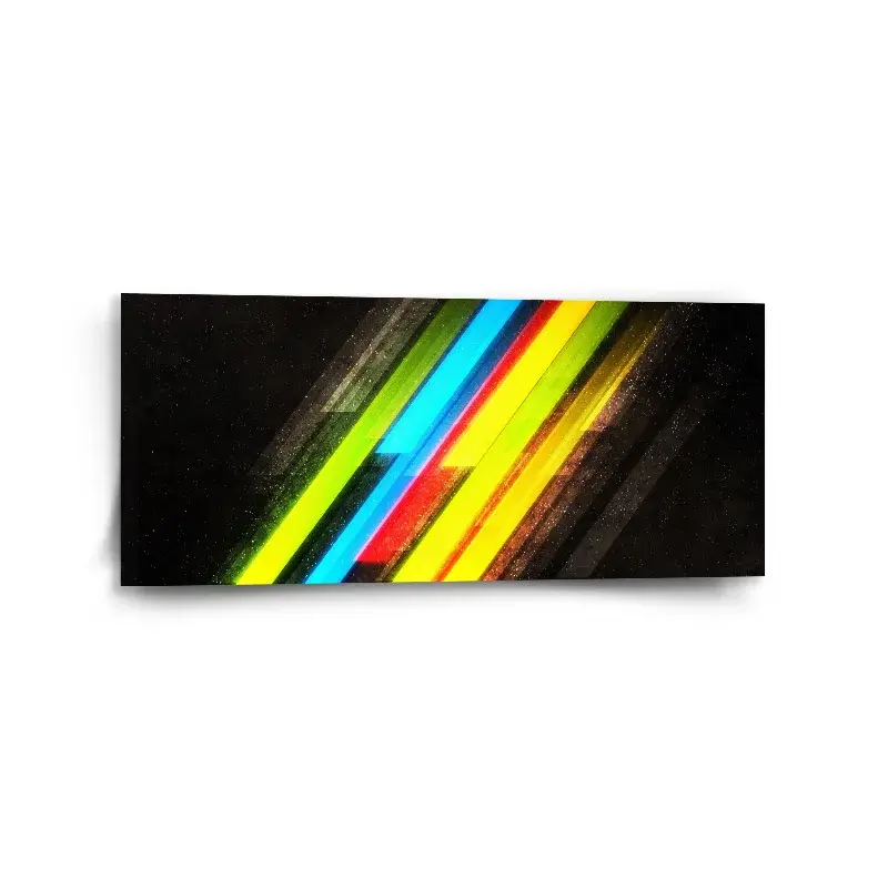 Obraz Pruhová abstrakce - 110x50 cm