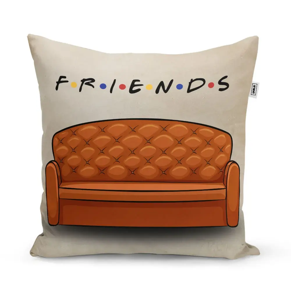 Polštář Seriál přátelé FRIENDS Gauč - 60x60 cm