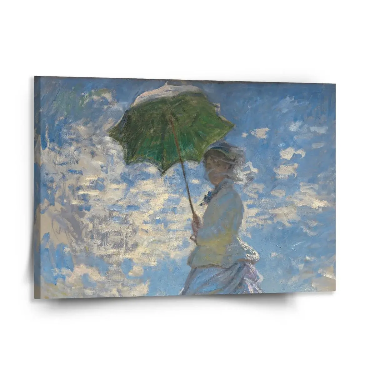 Obraz Dáma se slunečníkem - Claude Monet - 150x110 cm