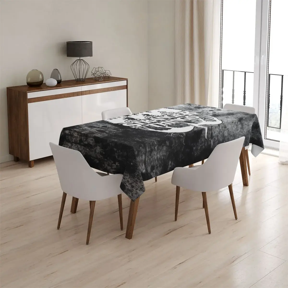Ubrus Stranger Things White - 130x170 cm