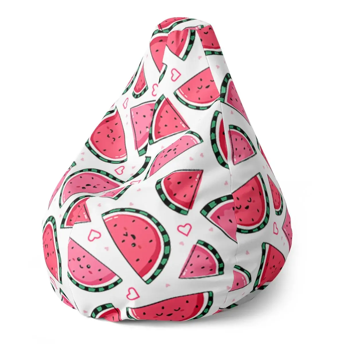 Sedací vak Pear Vodní meloun - 140 x 100 x 25 cm
