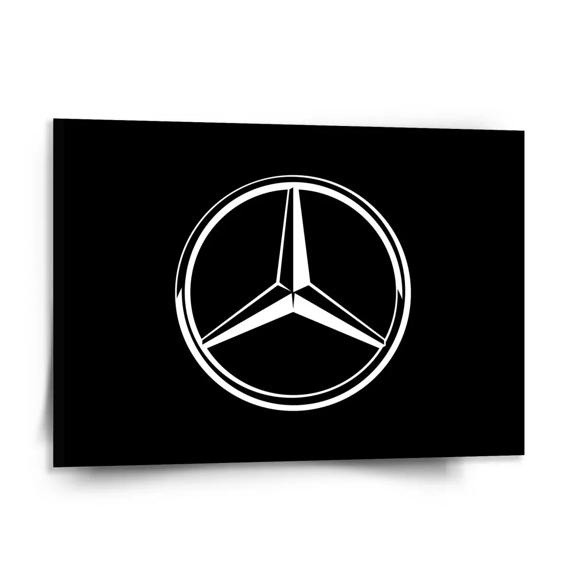 Obraz Logo 2 Černá - 150x110 cm