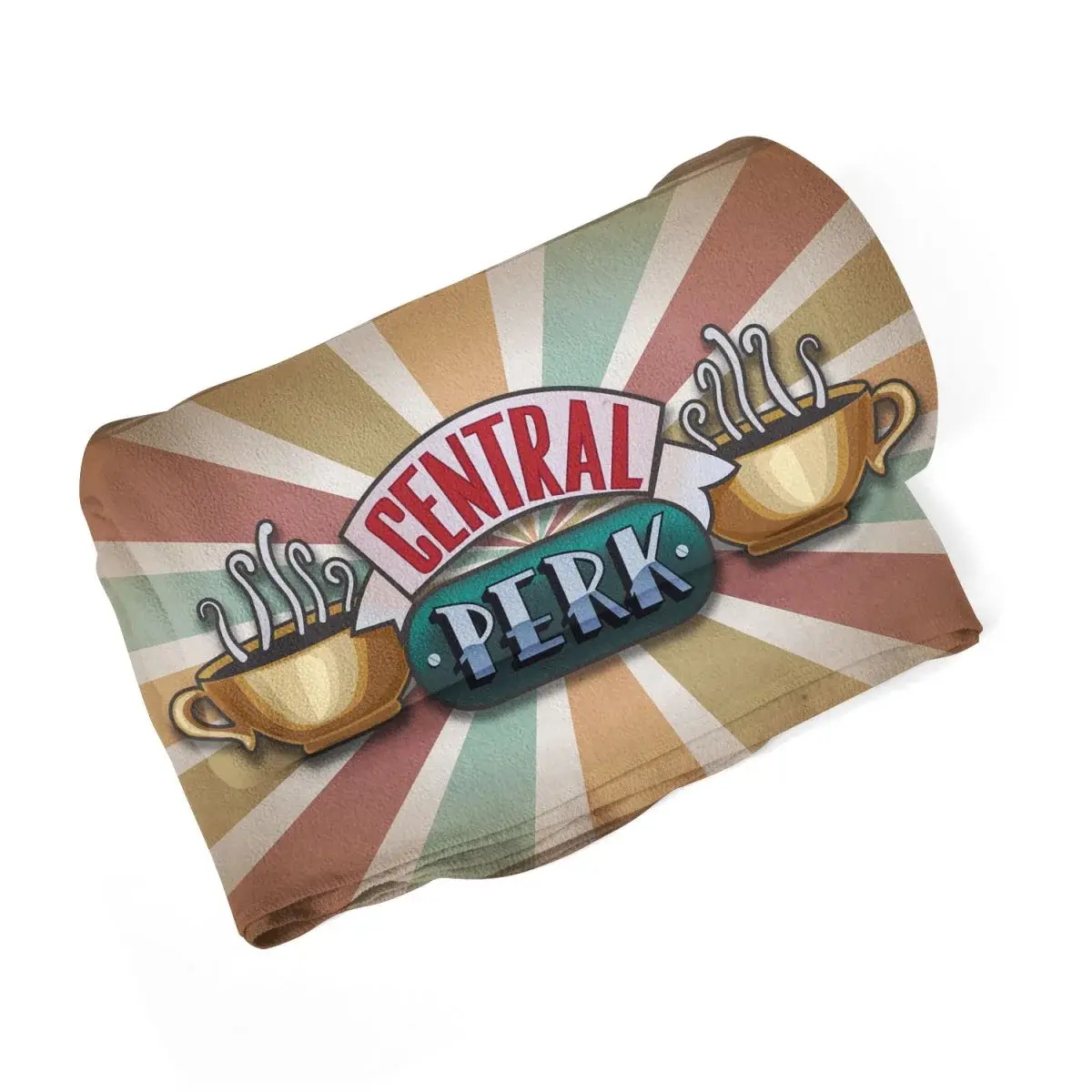 Deka Seriál přátelé CENTRAL PERK Abstrakce - 150x120 cm