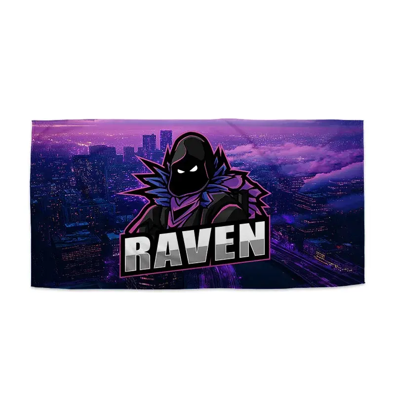 Ručník FORTNITE RAVEN Steampunk město - 50x100 cm
